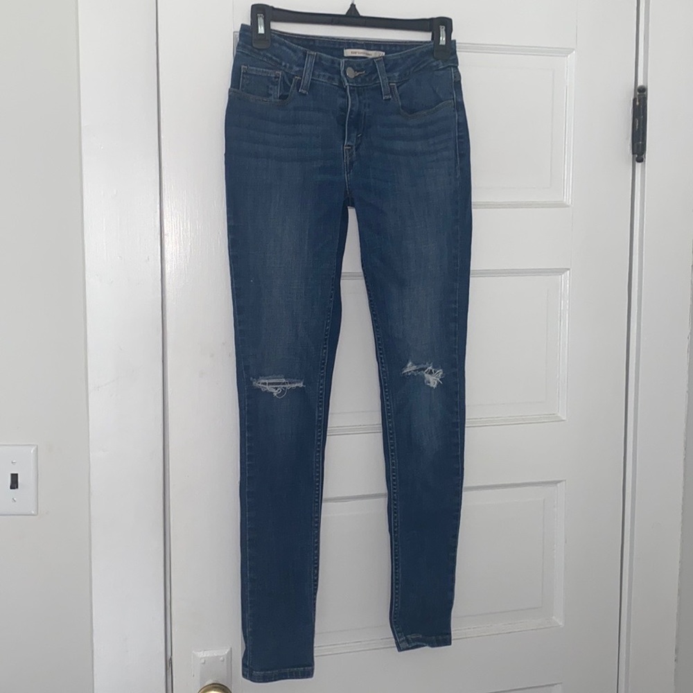 Levis 535 super skinny jean sz 27